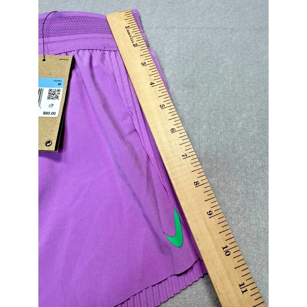 Nike Dri-FIT ADV Purple Running Shorts FN2328-532 Women’s Size Medium